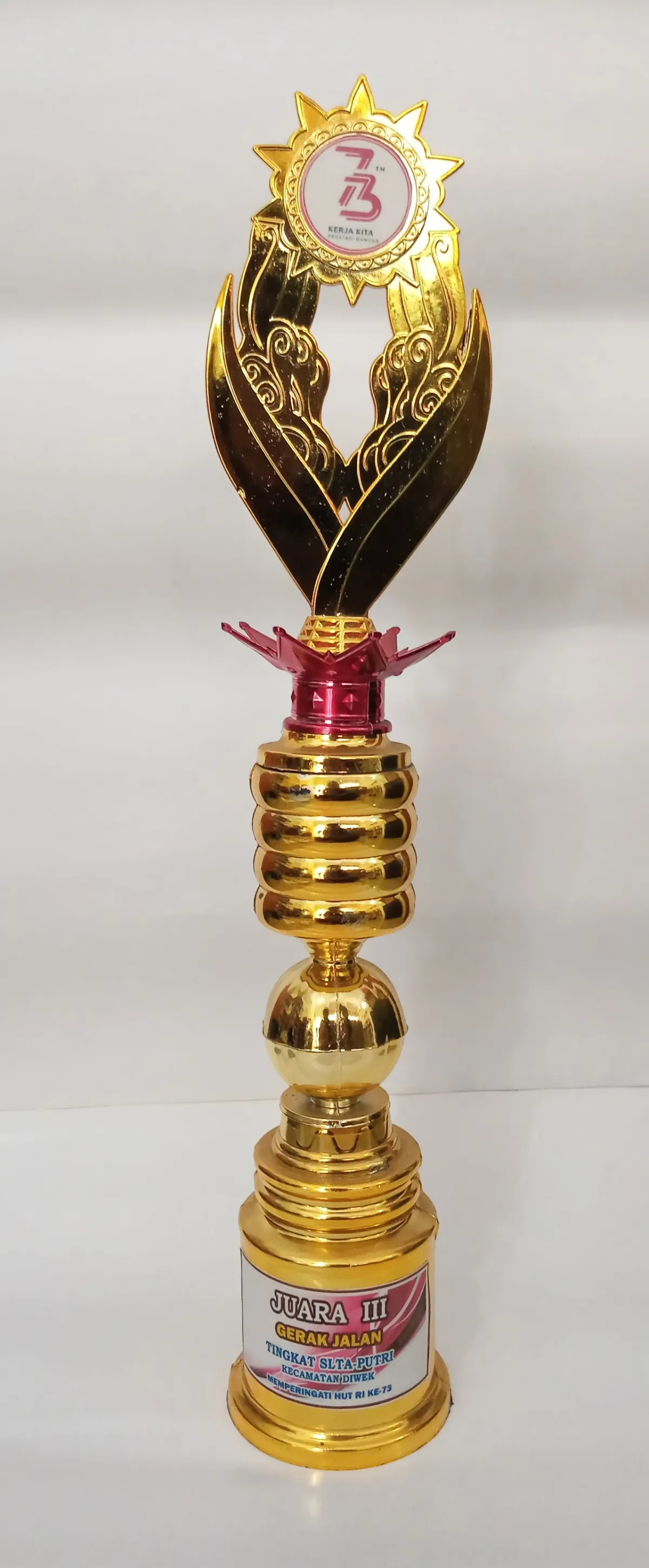 2018 - JUARA 3  LOMBA GERAK JALAN  TINGKAT KECAMATAN DIWEK