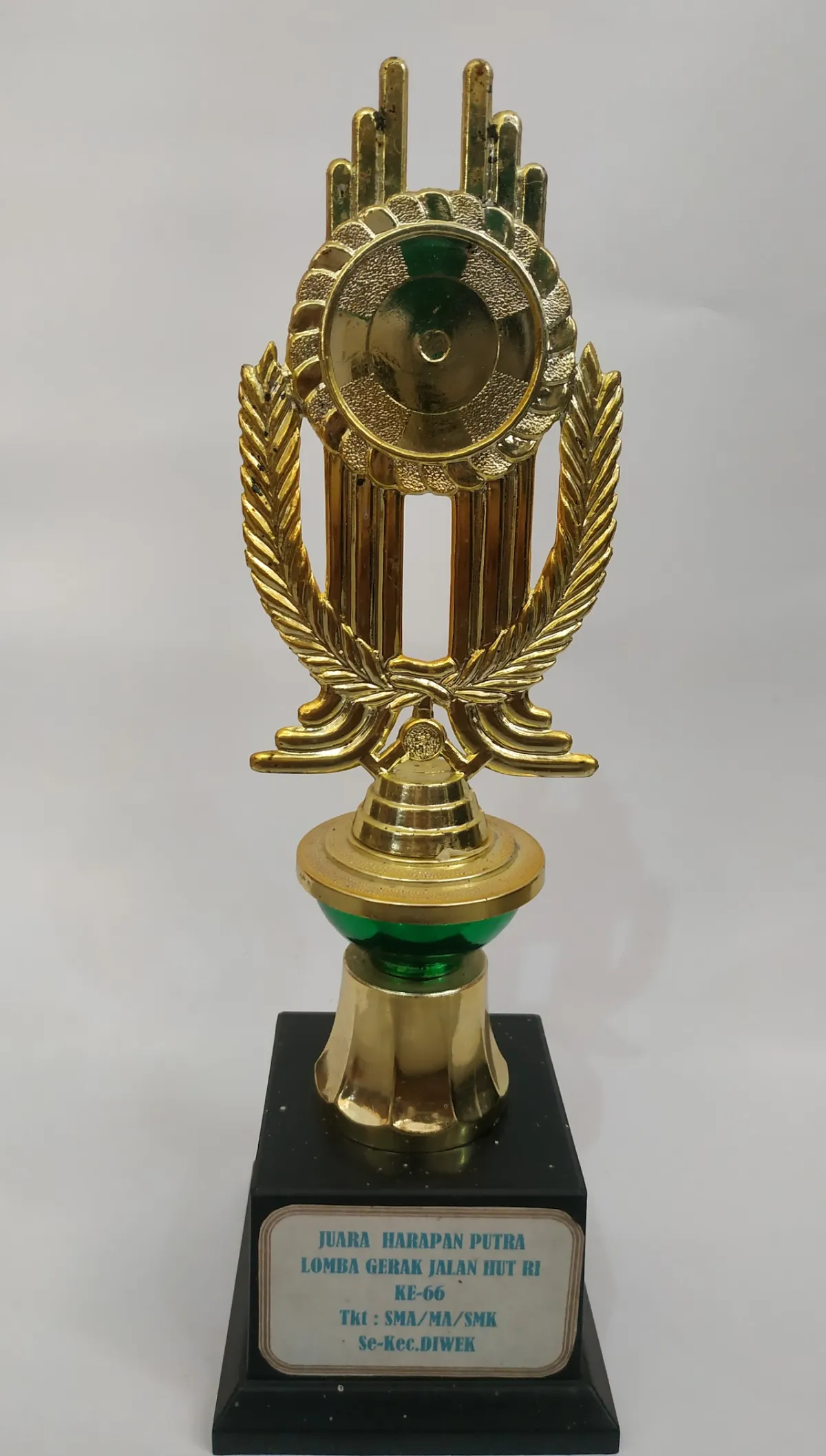 2011 - JUARA HARAPAN PUTRA  LOMBA GERAK JALAN  TINGKAT KECAMATAN DIWEK