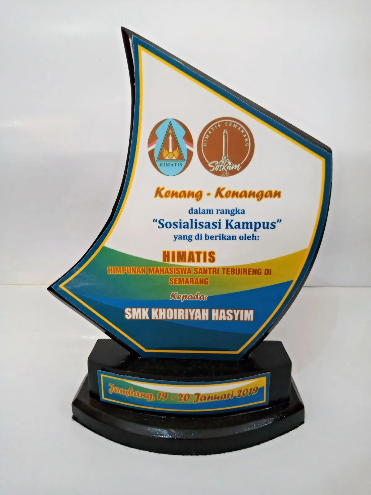 2019 - KENANG-KENANGAN  SOSIALISASI KAMPUS HIMATIS (HIMPUNAN MAHASISWA SANTRI TEBUIRENG DI SEMARANG) SMK PLUS KHOIRIYAH HASYIM
