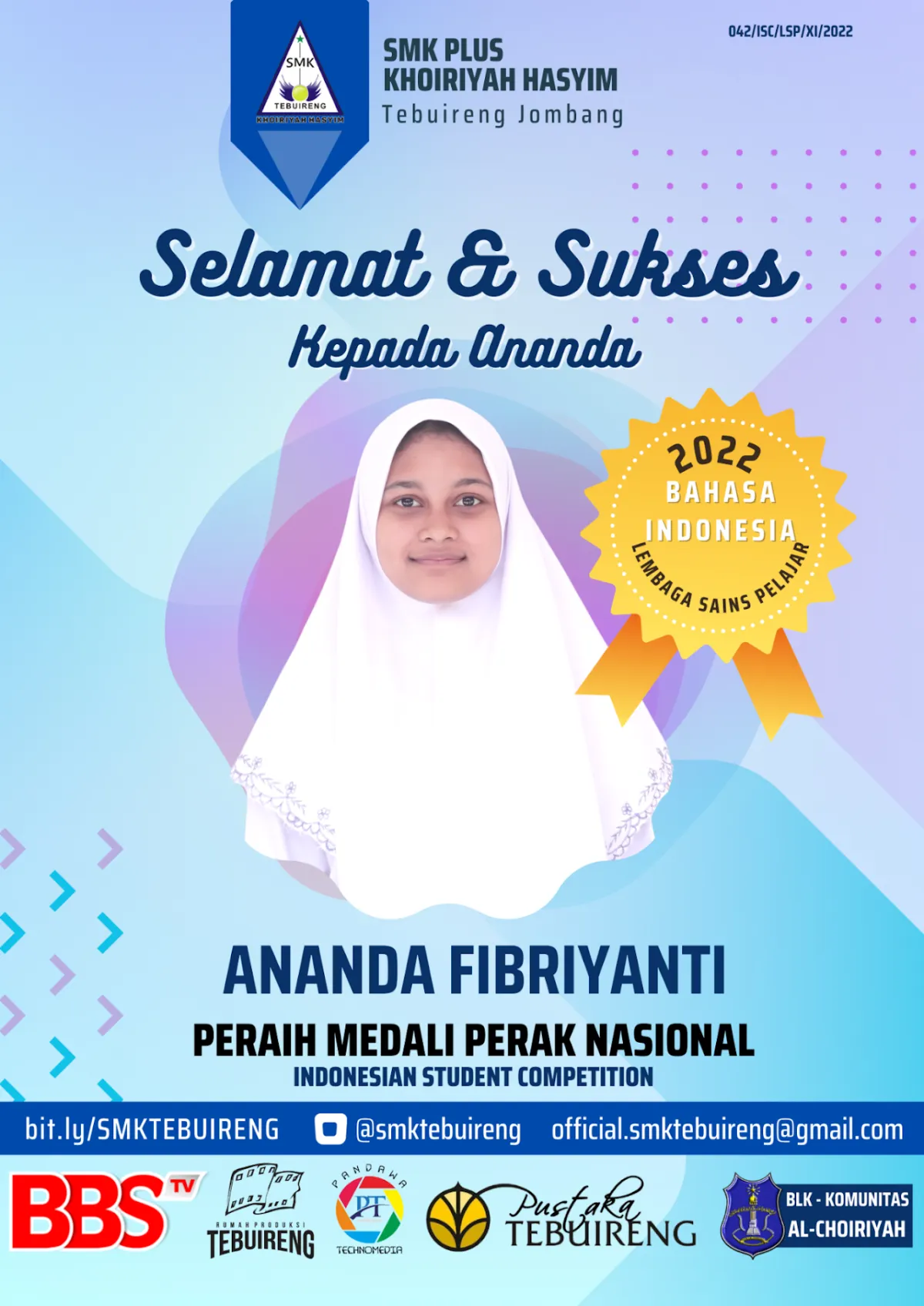 2022 - PERAK INDONESIAN STUDENT COMPETITION (BAHASA INDONESIA) TAHUN 2022