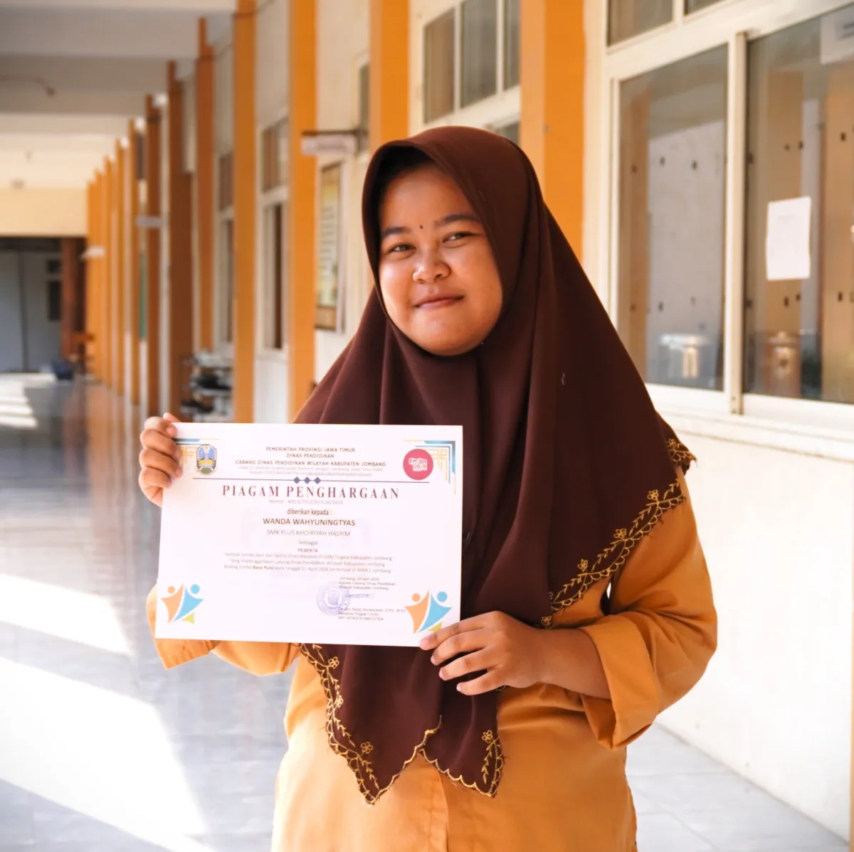 2026 Festival Lomba Seni dan Sastra Siswa Nasional (FLS3N) Tingkat Kabupaten Jombang Bidang lomba  Baca Puisi 